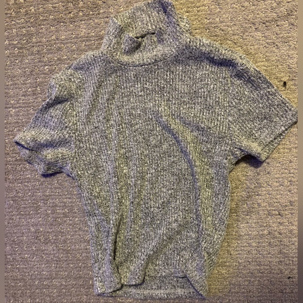 Garage Heather Gray Knitted Top